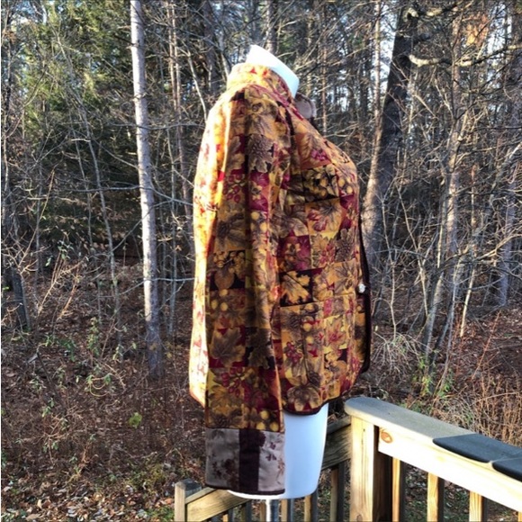 Handmade quilted reversible jacket size - Picture 6 of 9